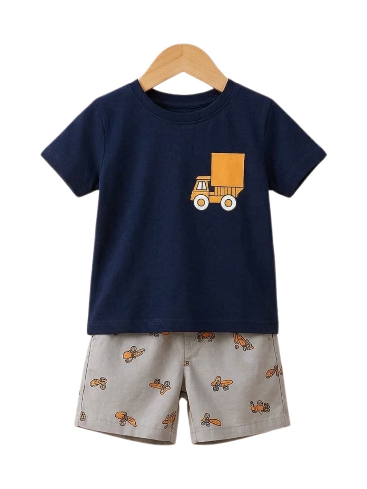 Dump Truck Buddy Tee Set