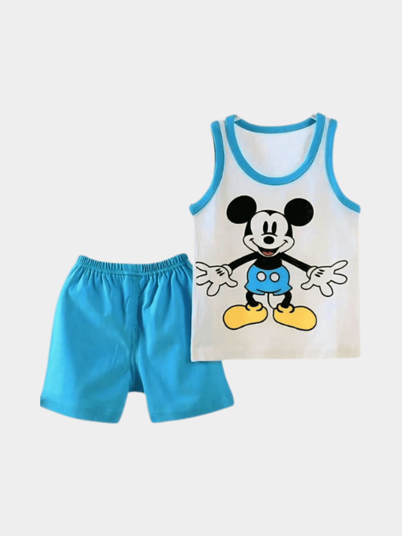 Boys Peek - a - Boo Teddy Bear T-shirt And Shorts Set - ChildrenGoods
