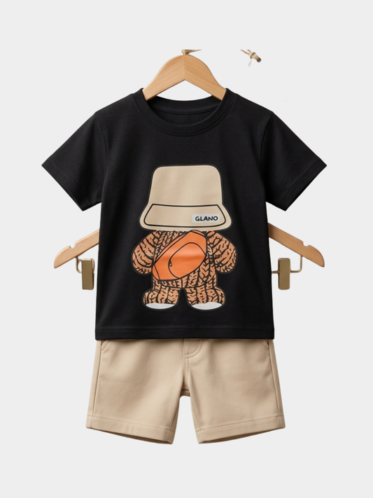 Hat Boys T-shirt And Shorts Set