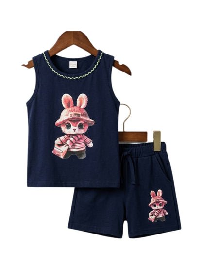 Bunny Navy Tank Set