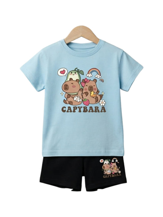 Capybara Blue Set
