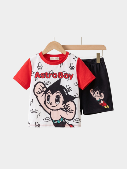 Astro Boy Graphic T-Shirt & Shorts Set
