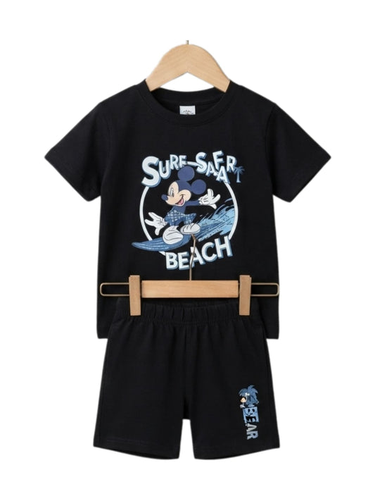 Surf Beach Black Set