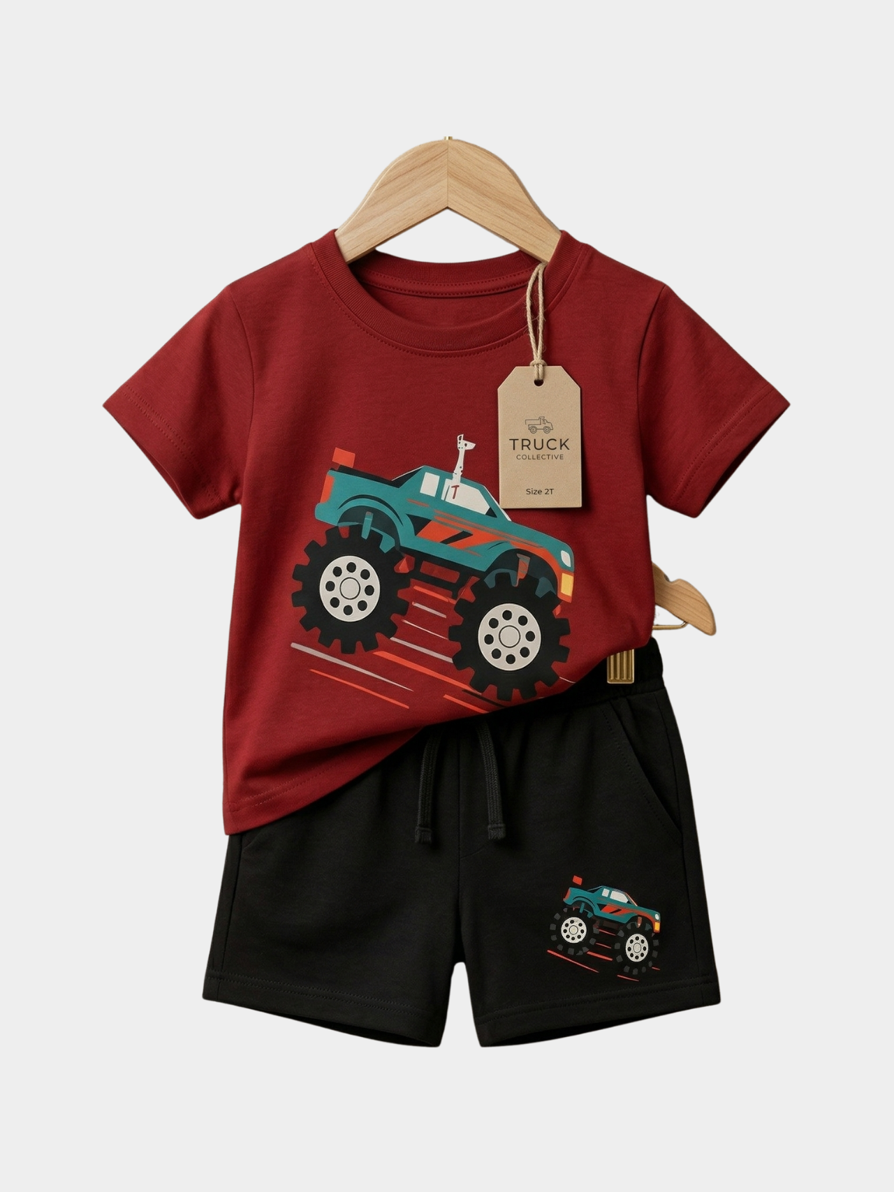 Cars T-shirt And Shorts Set