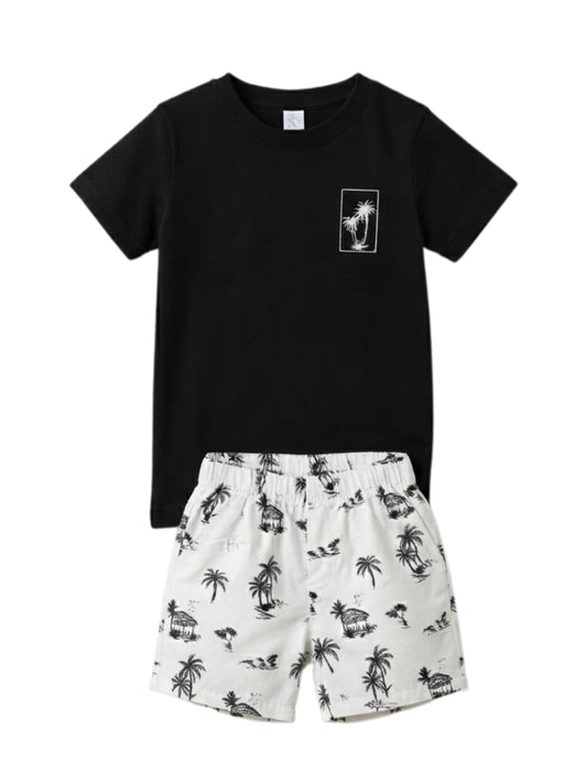 Palm Pocket Black Set