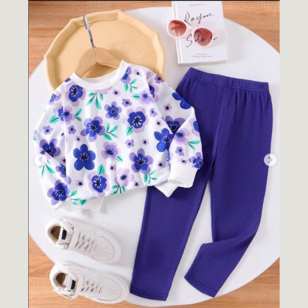 Kids Winter  sweatshirt & Joggers set