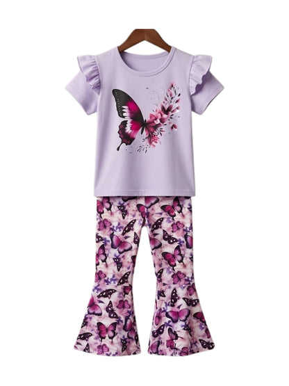 Lavender Butterfly Set