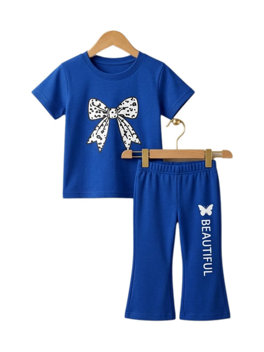 Beautiful Bow Blue Set