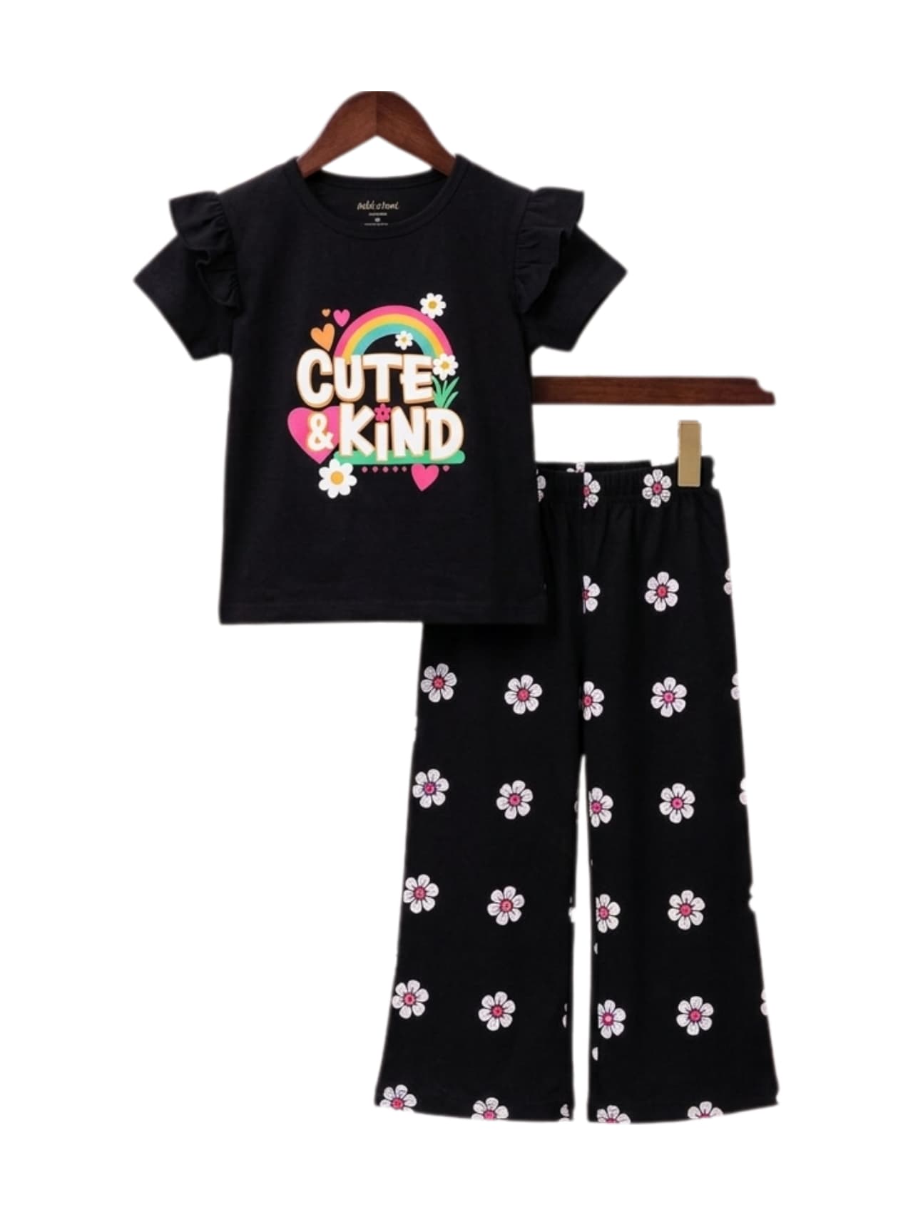 Cute and Kind Floral Outfit Set