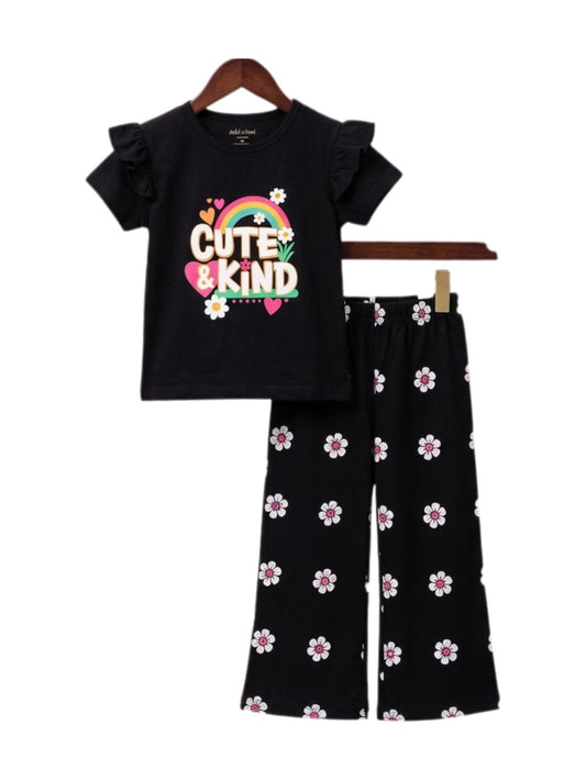 Cute and Kind Floral Outfit Set