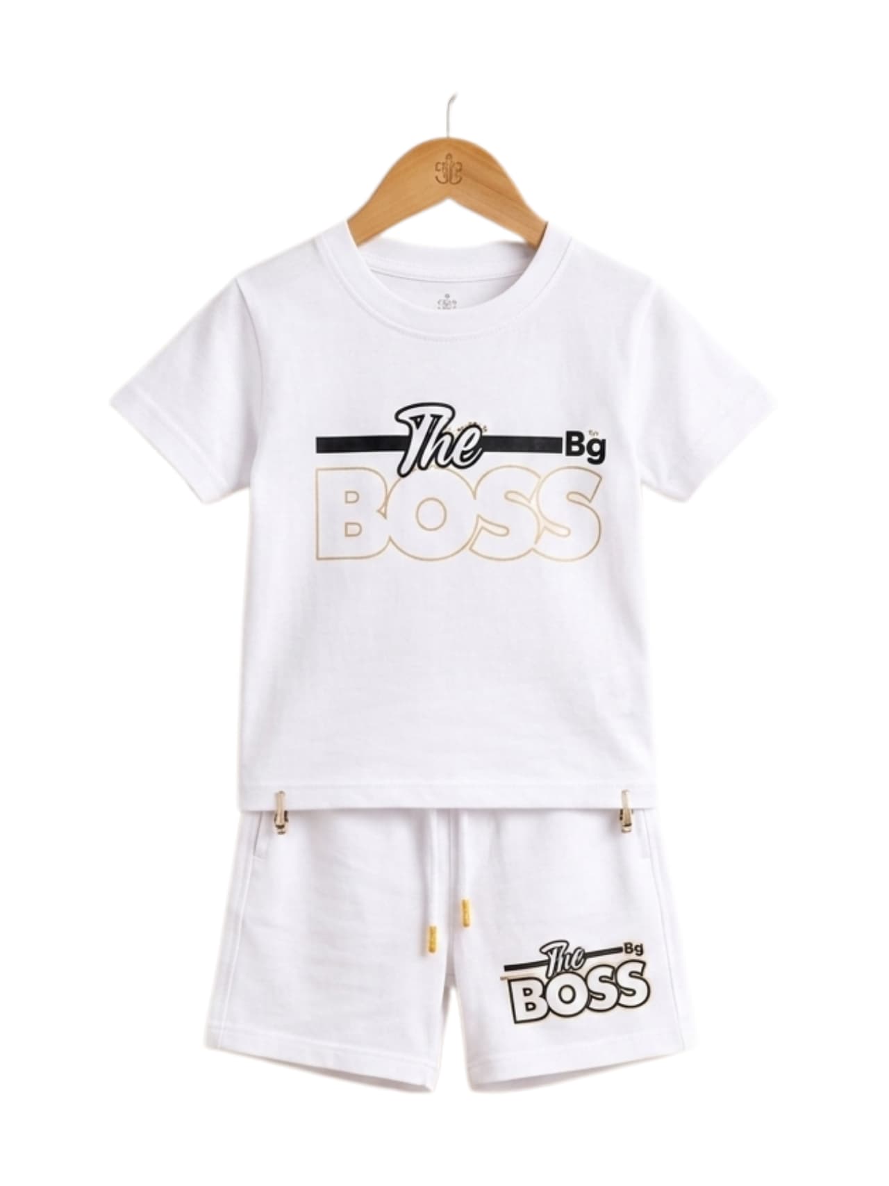 The Boss Print Outfit Set