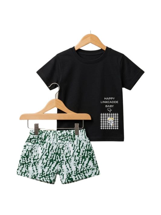 Linkcadde Print Tee Set