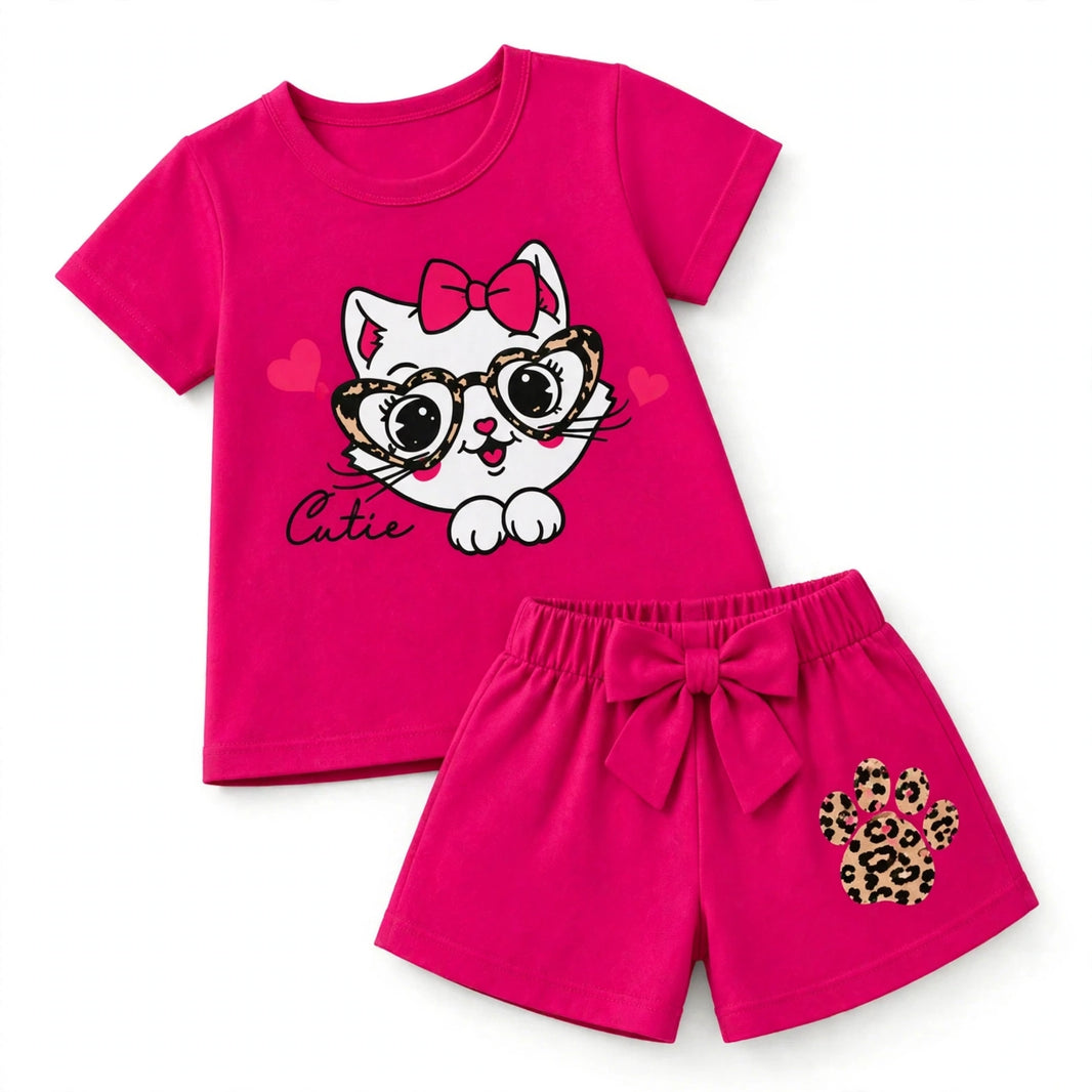 Rabbit T-Shirt & Shorts Set