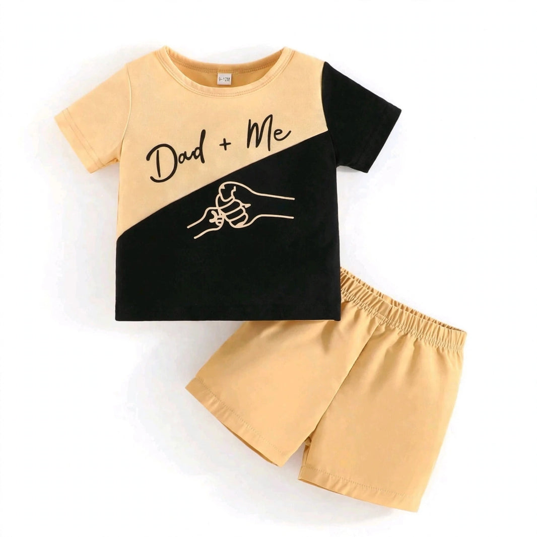 Dad & Me T-Shirt & Shorts Set