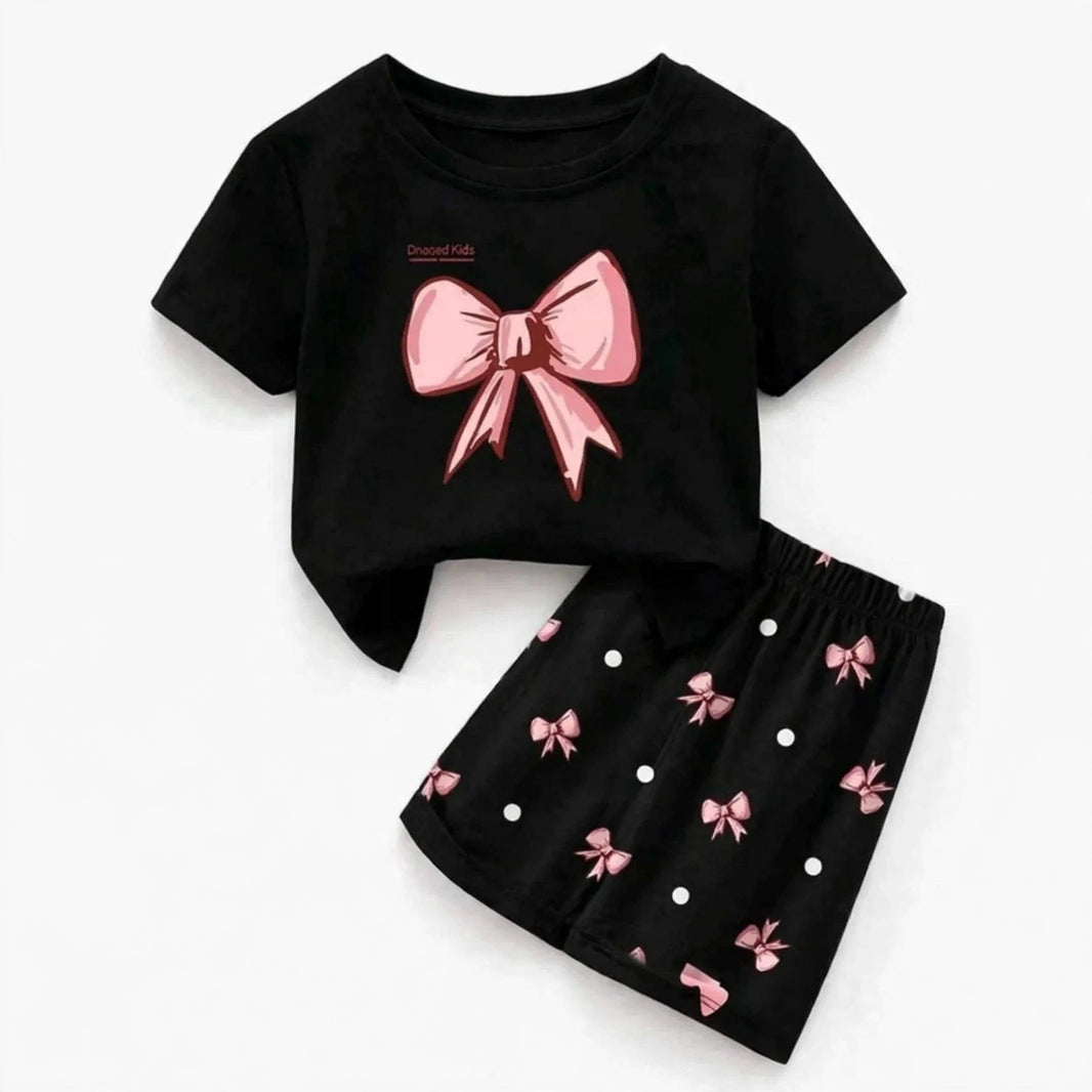 Yellow Love T-Shirt & Shorts Set