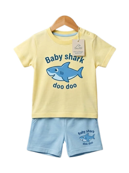 Baby Shark Tee Set