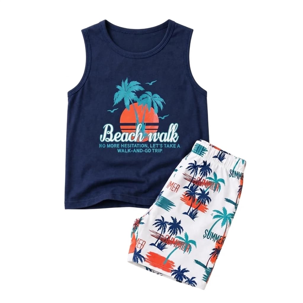 Teddy Bear Peek-a-Boo T-Shirt & Shorts Set