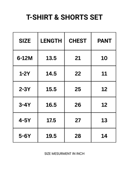 Car Boys T-shirt And Shorts Set