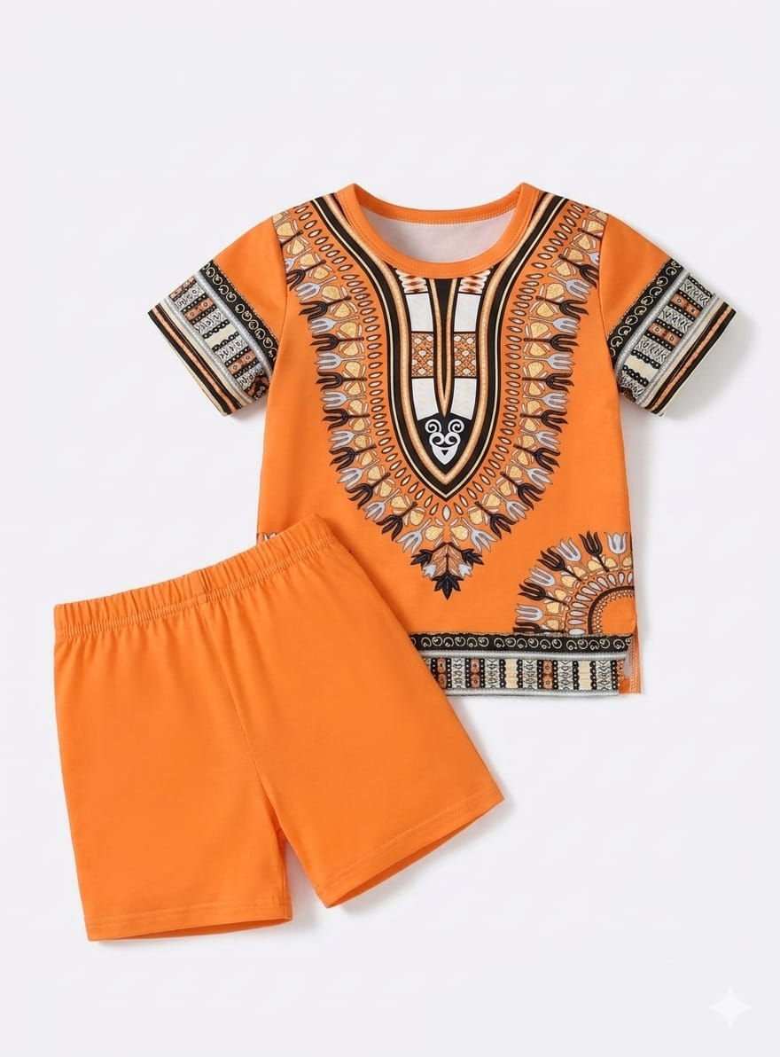 Boys Peek - a - Boo Teddy Bear T-shirt And Shorts Set - ChildrenGoods