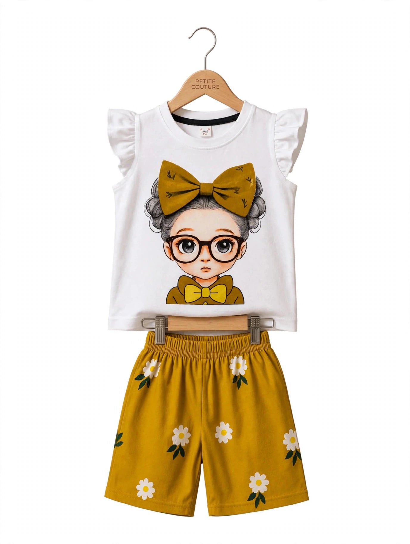 Bow Princess T-Shirt & Shorts Set
