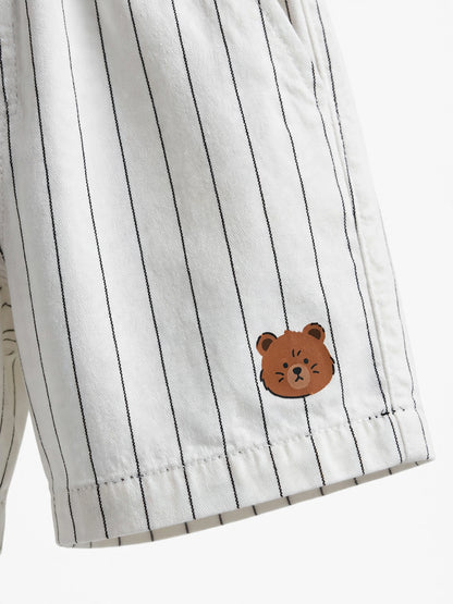 Panda Graphic T-Shirt & Shorts Set