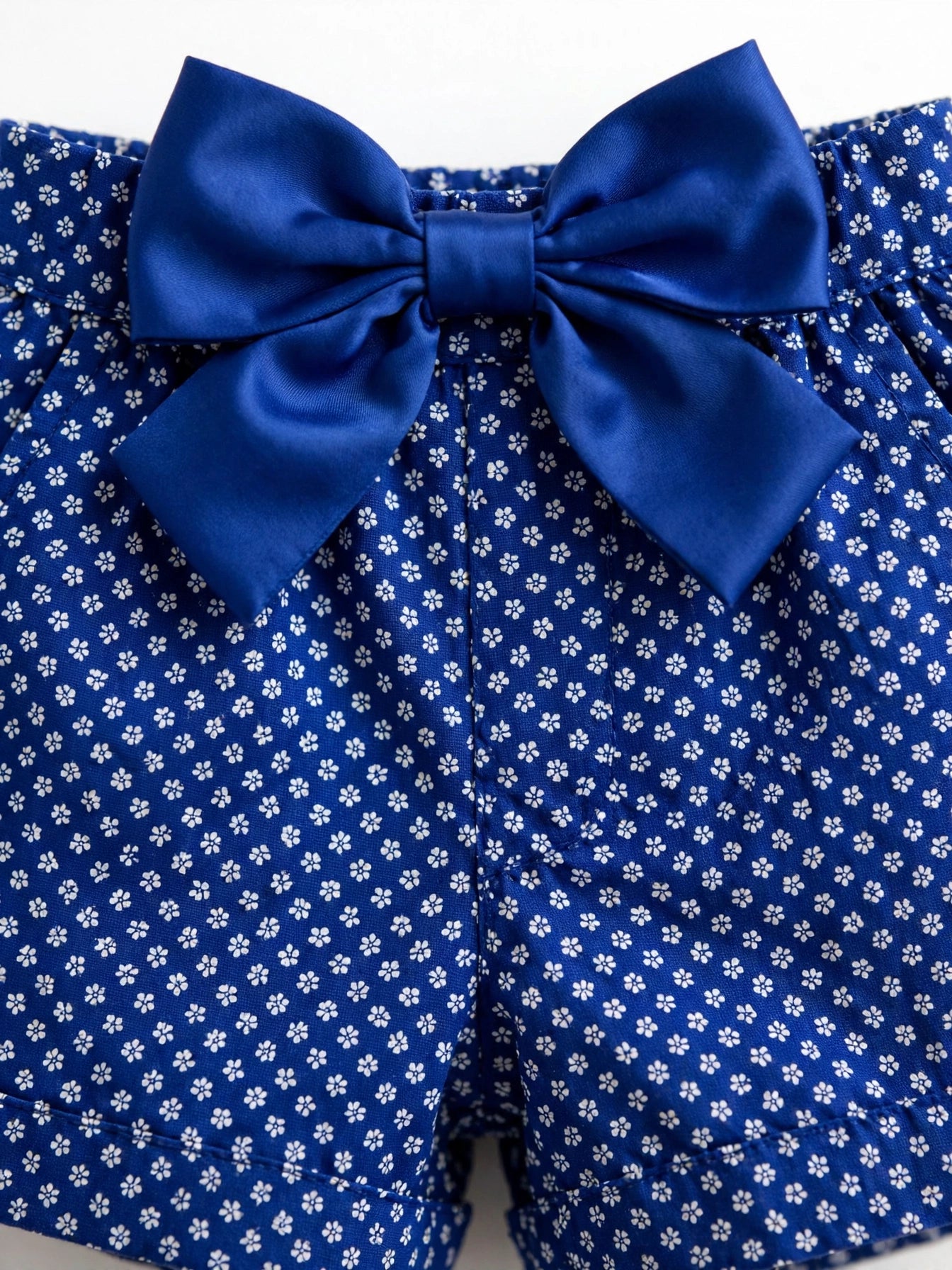 Blue Graphic T-Shirt & Shorts Set