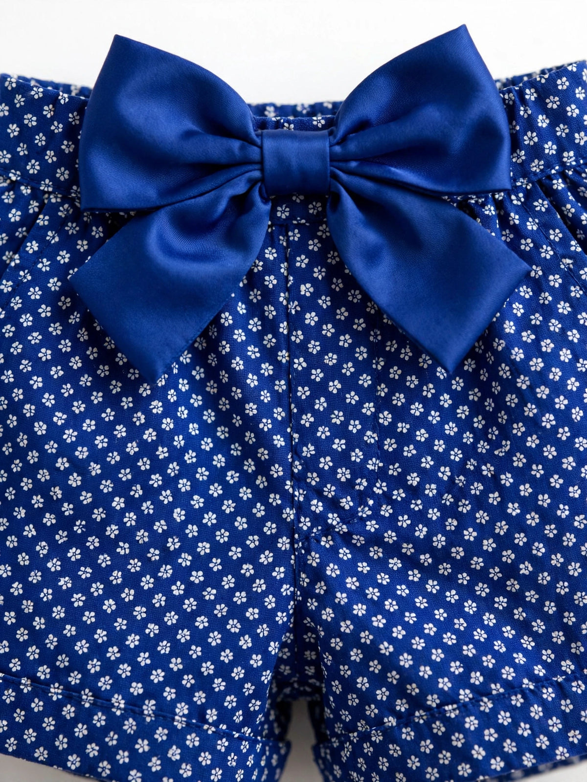 Blue Graphic T-Shirt & Shorts Set